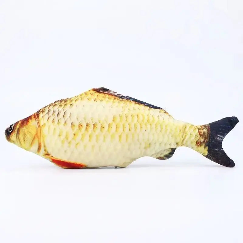 Cat Toys Fish Interactive Cat Toy Cat Chew Toy Simulation Fish Cat Pillow Kitten Exercise Kicker Toys for Indoor Cats Kitty Kit