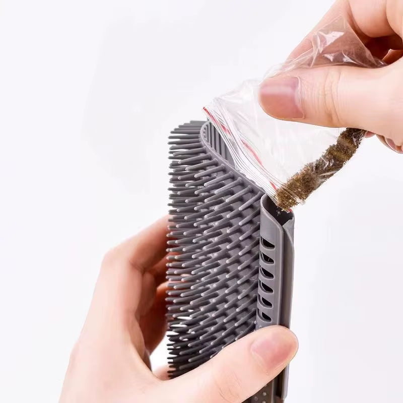Cat Massage Tool Pet Hair Removal Massage Comb Wall Corner Self Cleaning Rubbing Brush Cats Toys Pet Beauty Supplies